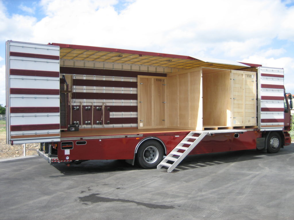 camion porte-containers